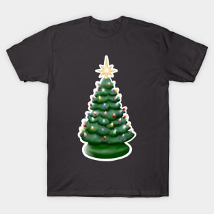 Vintage Christmas tree T-Shirt